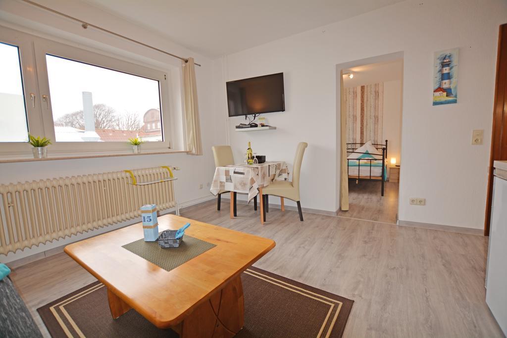 Appartment Vermietung Luetje Büsum Eksteriør bilde